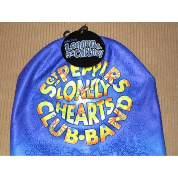New Hat Sgt. Peppers Lonely Hearts Club Beanie Winter Lennon McCartney Warm SOFT - Picture 2 of 2